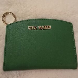Steve Madden Green Card Holder